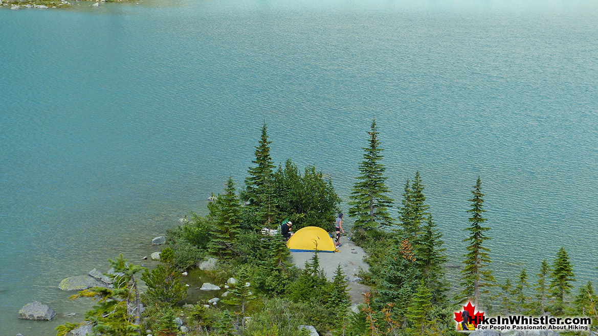 Joffre Lakes Provincial Park Tent