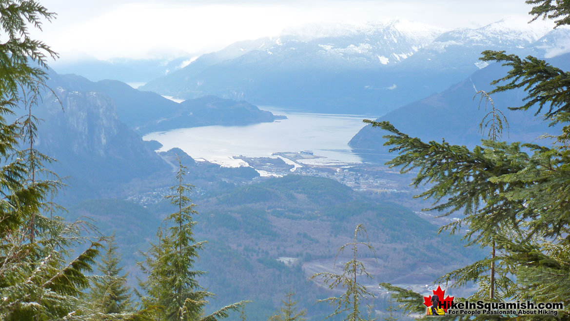 Elfin Lakes Trail View of Squamish