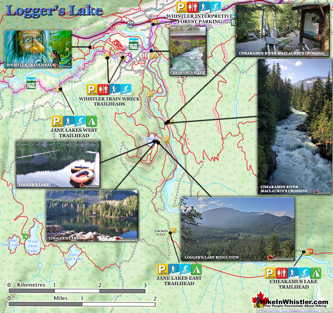 Loggers Lake Map v17